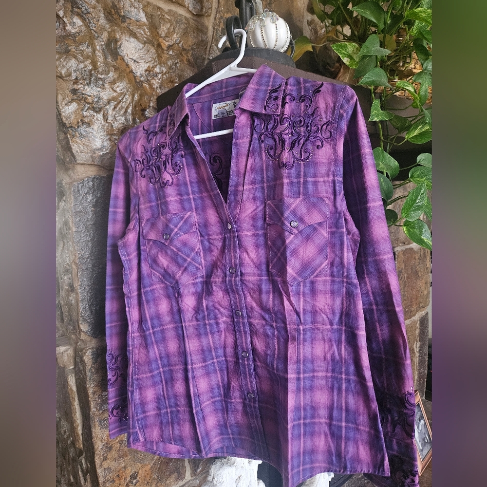 Panhandle Slim Western Shirt 💜💜💜💜💜💜💜💜💜💜💜💜